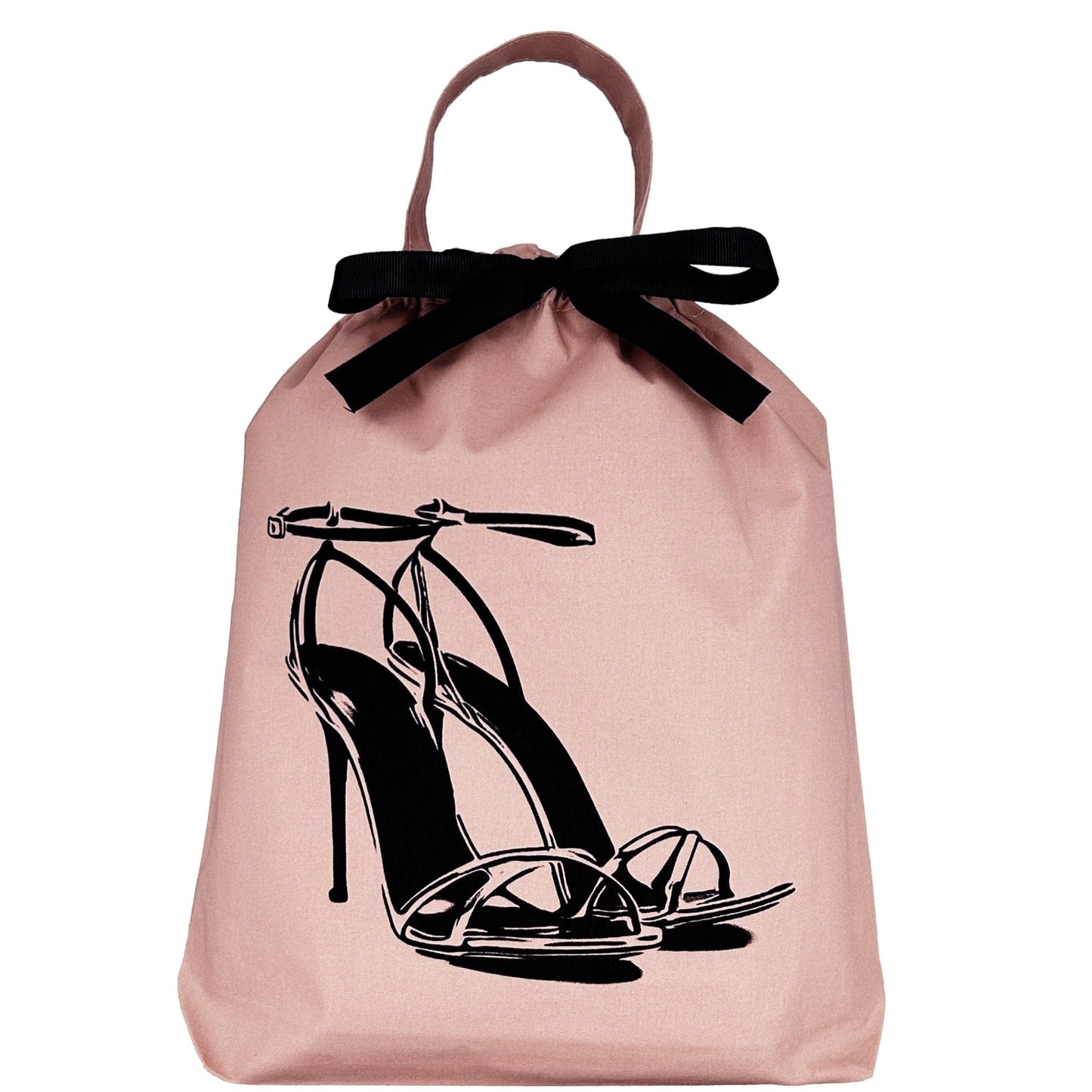 High Heel Sandal Shoe Bag, Pink/Blush | Bag-all Europe