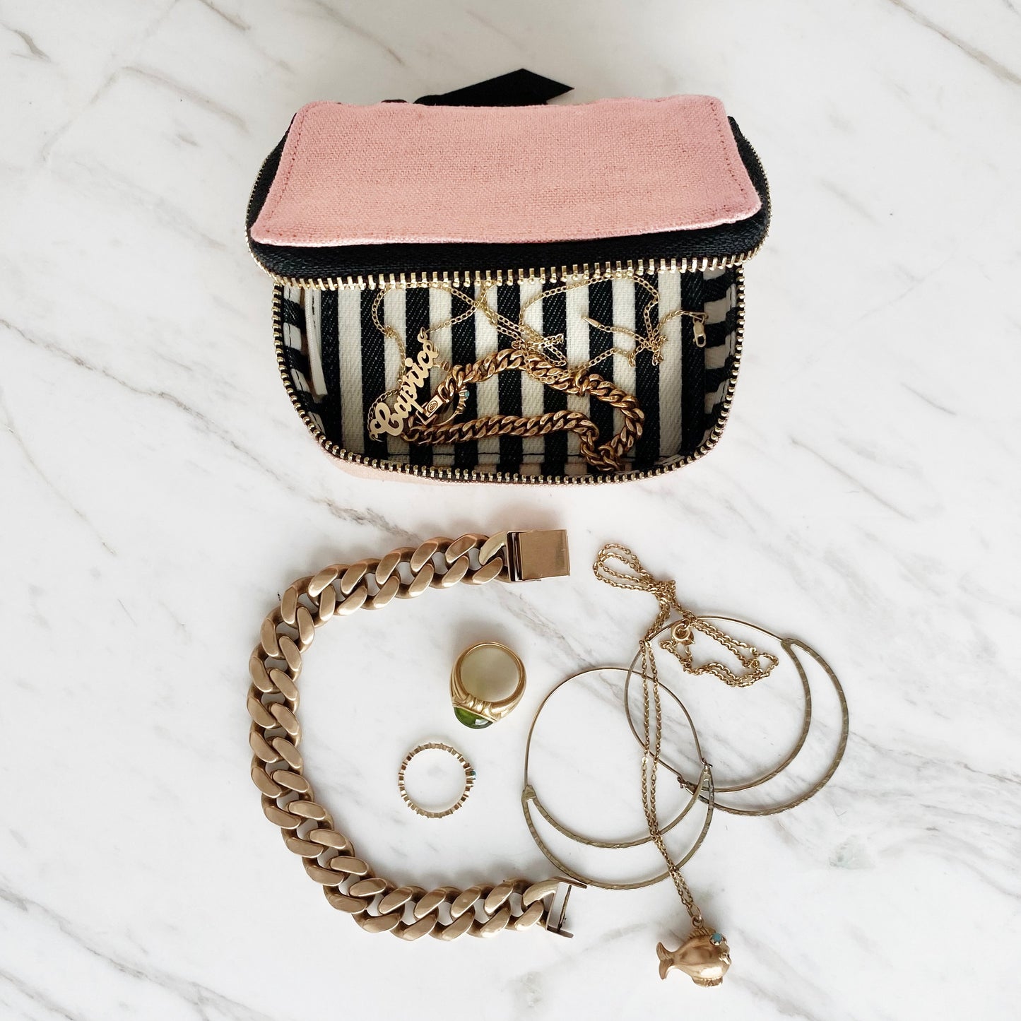 Jewelry/Trinket Box, Pink/Blush | Bag-all Europe