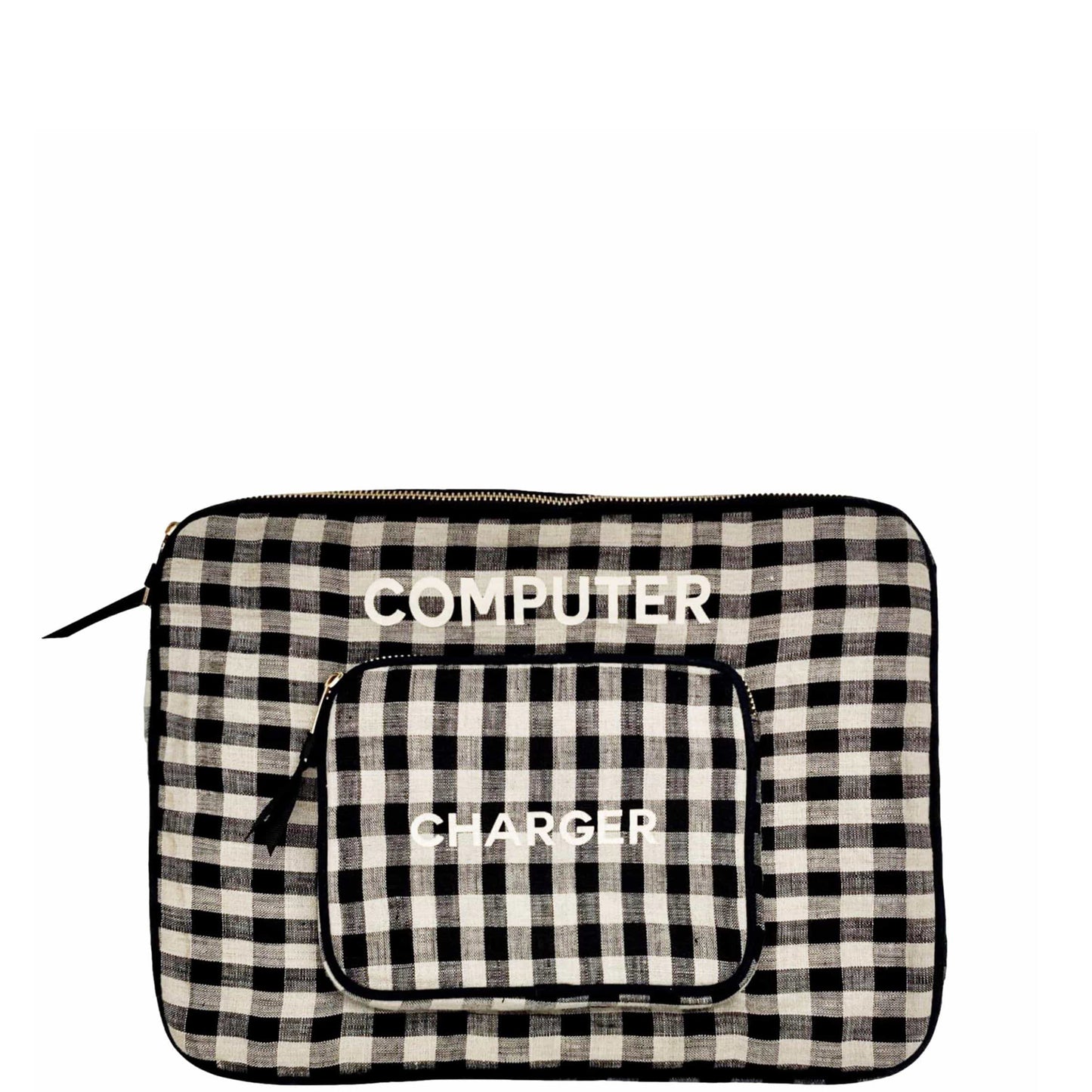 
                                      
                                        Laptop Sleeve Case with Charger Pocket, Personalized, Gingham
                                      
                                    