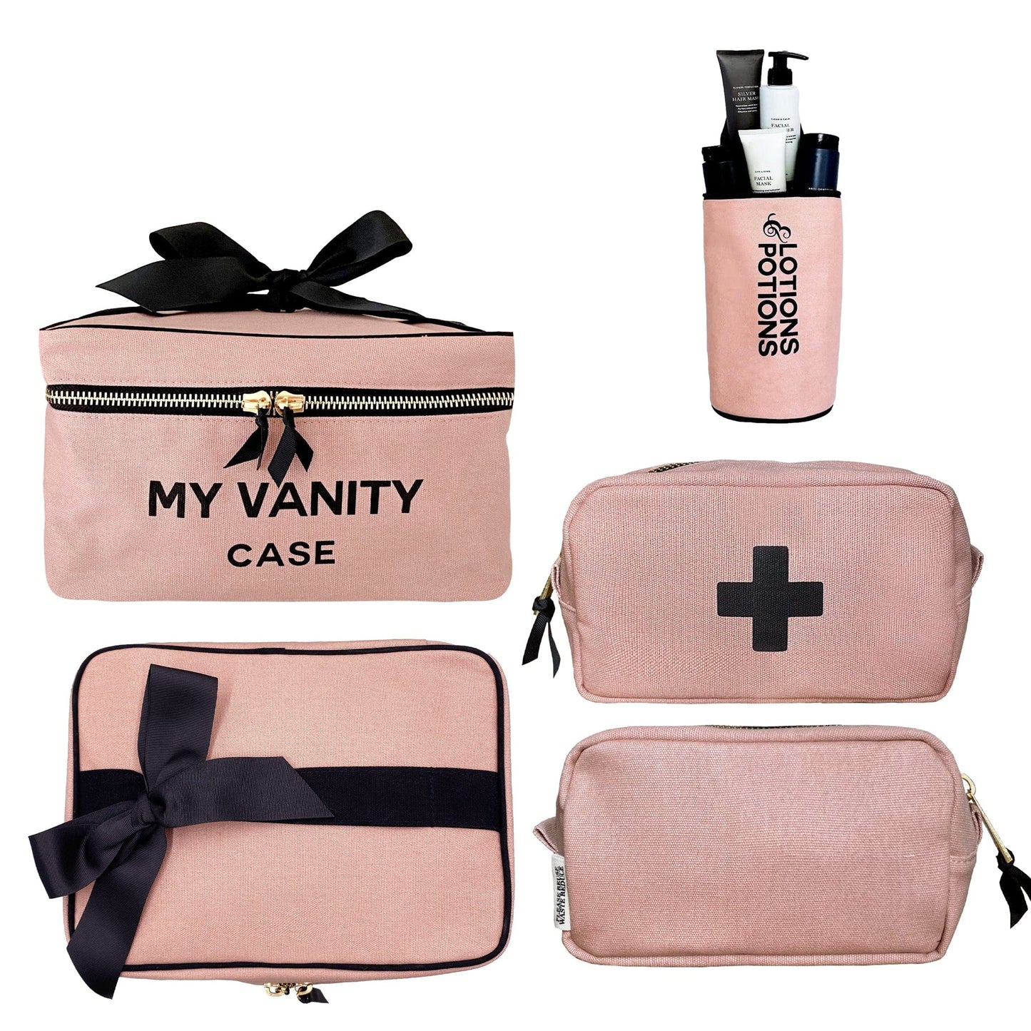 Beauty Gift Set Deal 3-Pack, Pink/Blush | Bag-all Europe