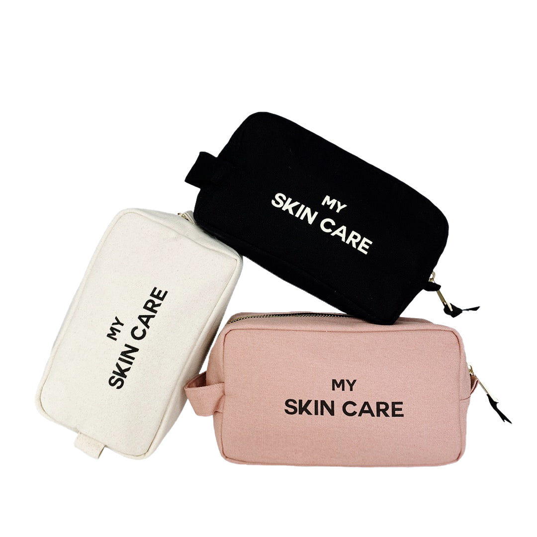 
                                      
                                        My Skin Care - Organizing Pouch, Coated Lining, Personalize, Black - Bag-all Europe
                                      
                                    