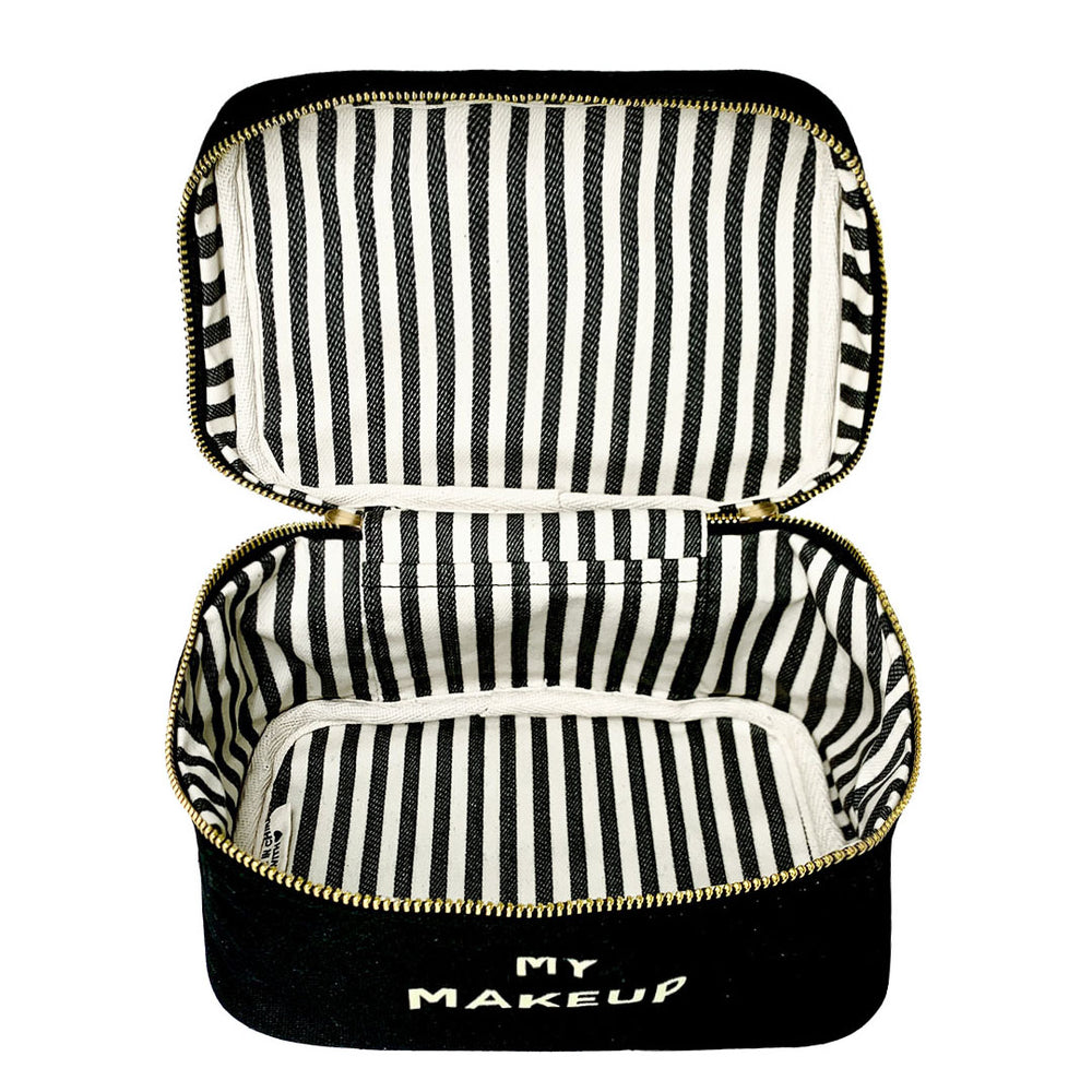 
                                      
                                        My Makeup, Cosmetic Case with Coated Lining, Monogram, Black - Bag-all Europe
                                      
                                    